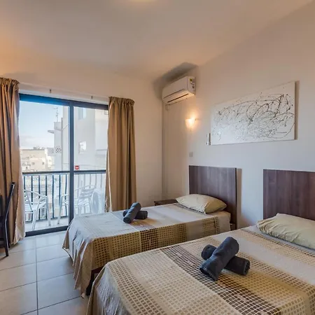 Seashells 2 Bedroom With Sunny Terrace With Stunning Sea Views - By Getawaysmalta St. Paul's Bay